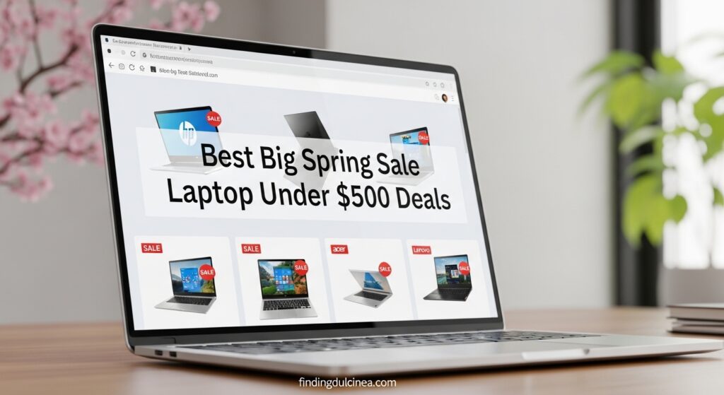 Current image: Best Big Spring Sale Laptop Under $500 Deals