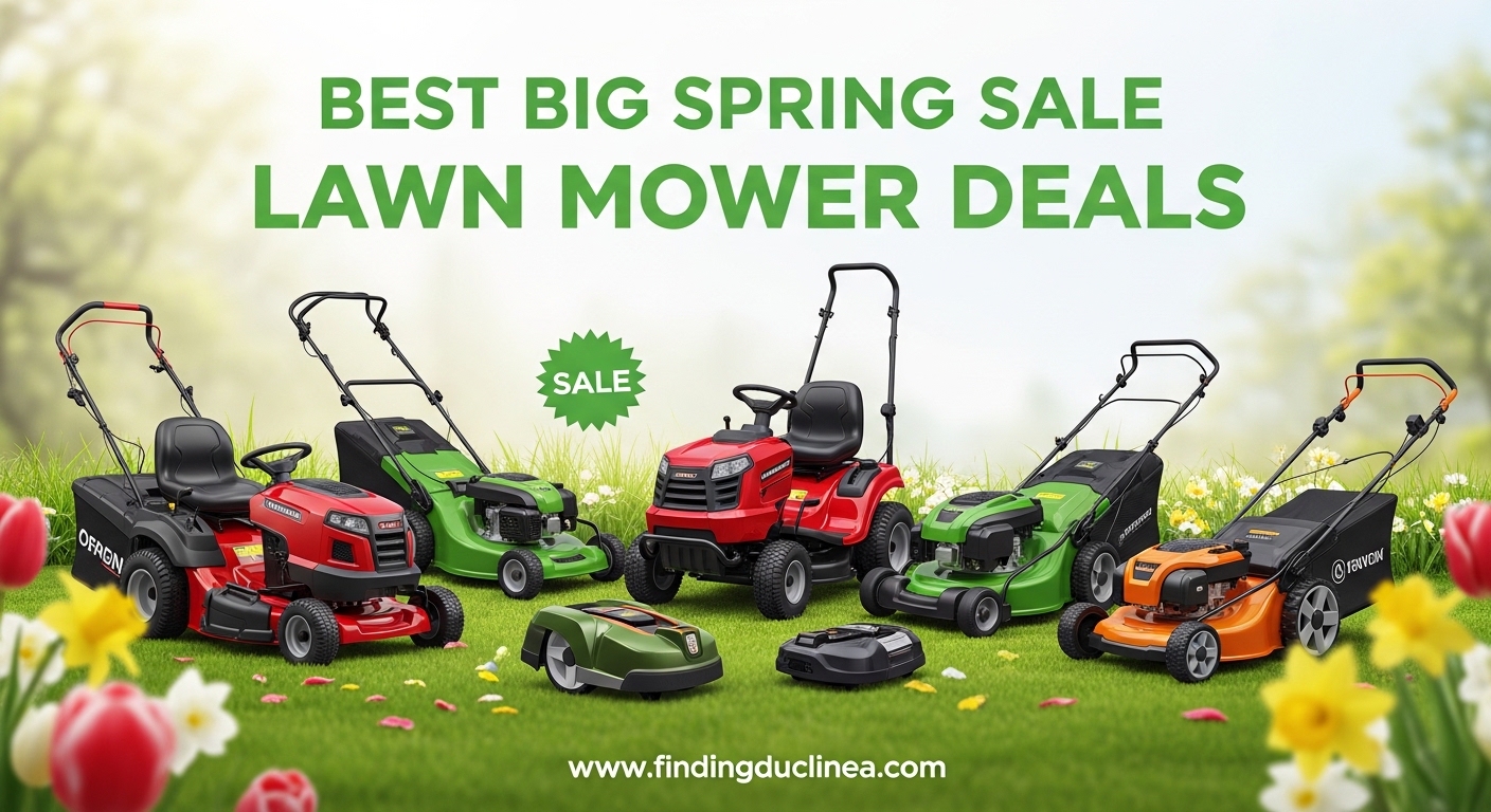 Best Big Spring Sale Lawn Mower Deals