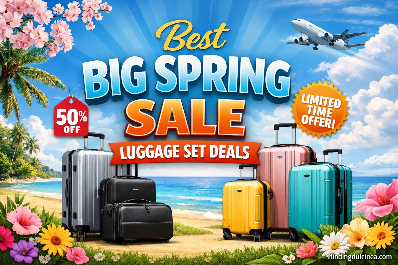 Best Big Spring Sale Luggage Set Deals