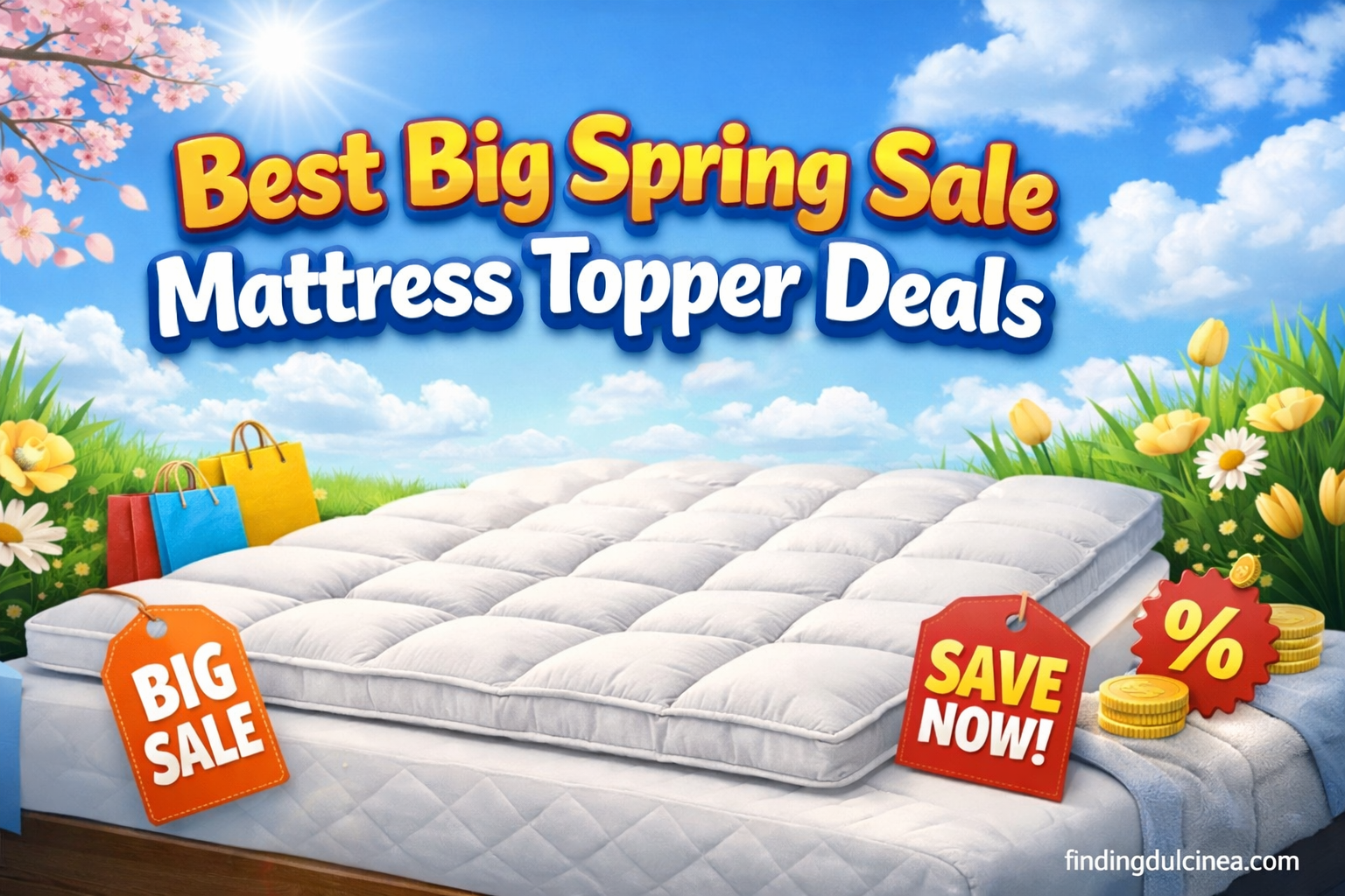 Best Big Spring Sale Mattress Topper Deals