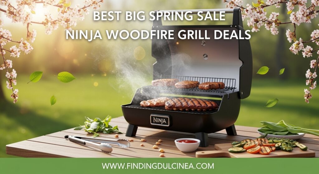 Current image: Best Big Spring Sale Ninja Woodfire Grill Deals