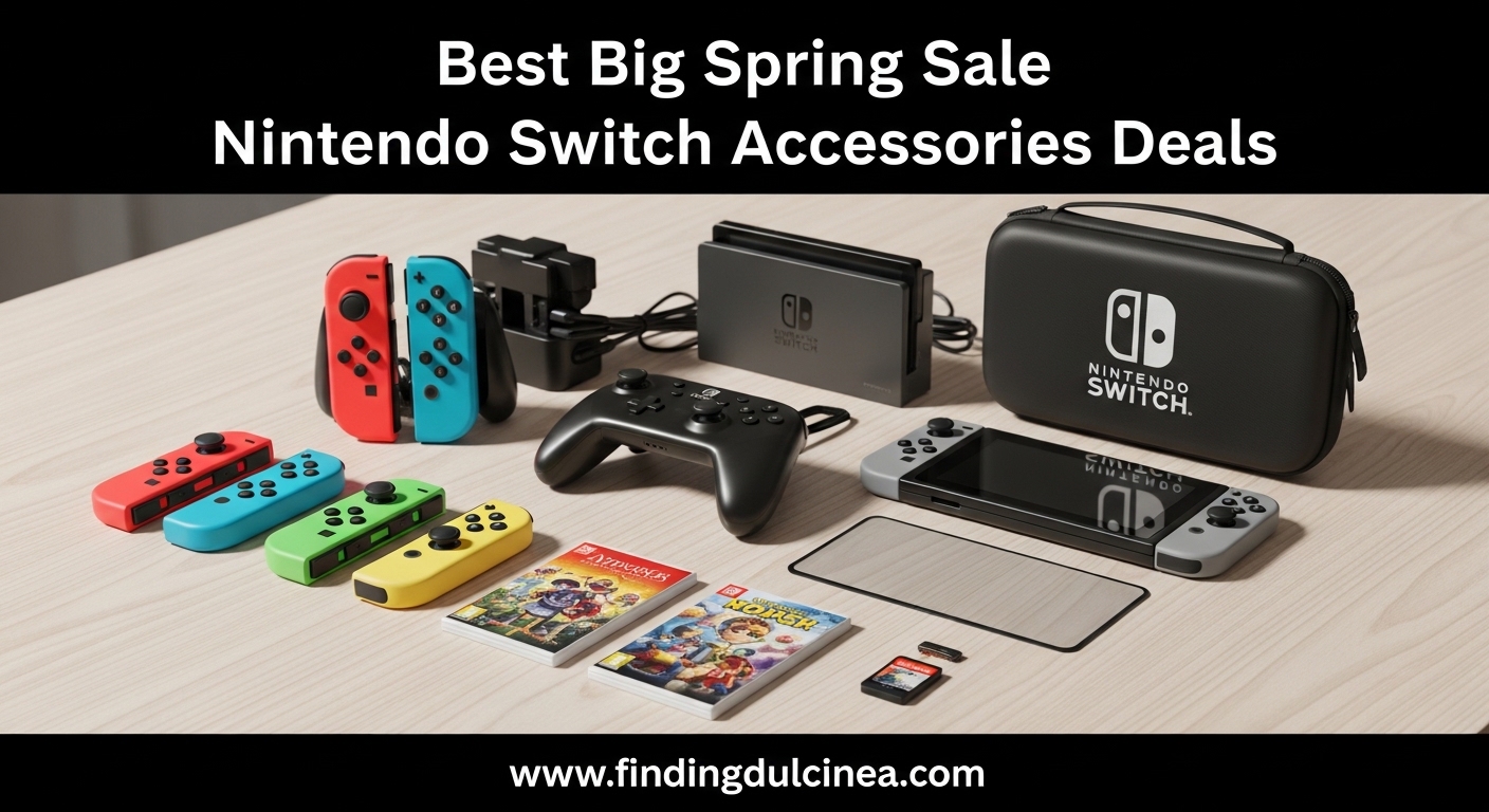 Best Big Spring Sale Nintendo Switch Accessories Deals