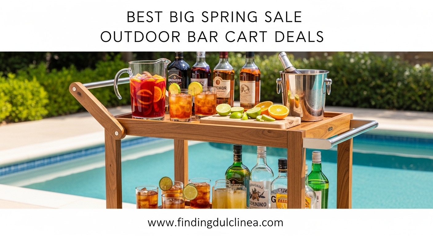Best Big Spring Sale Outdoor Bar Cart Deals