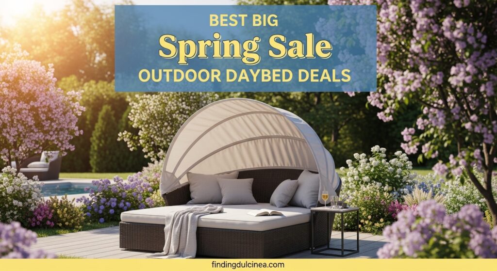 Current image: Best Big Spring Sale Outdoor Daybed Deals