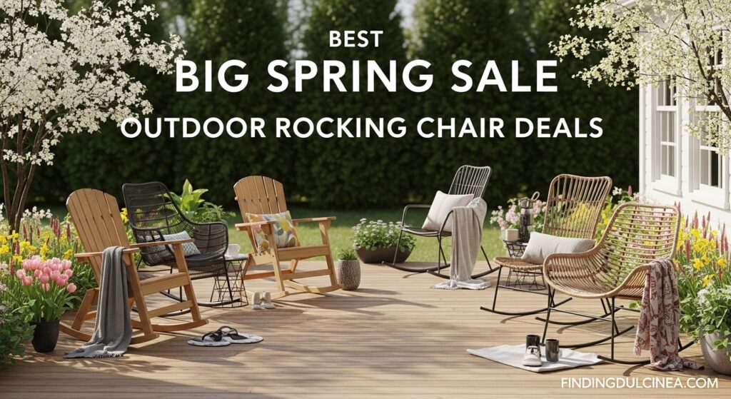 Current image: Best Big Spring Sale Outdoor Rocking Chair Deals