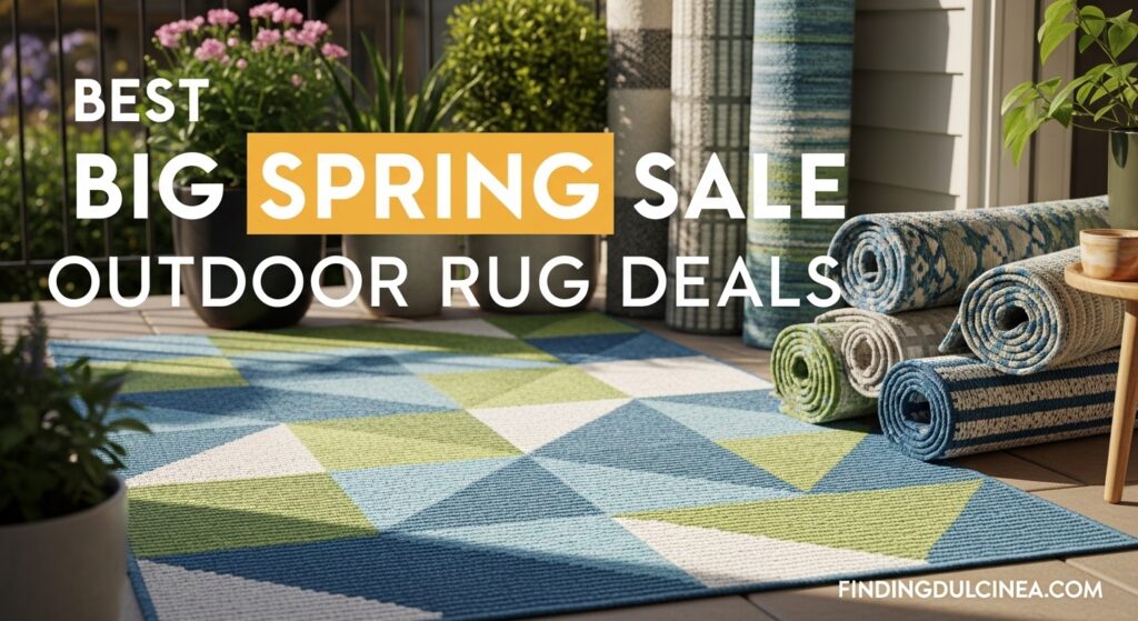 Current image: Best Big Spring Sale Outdoor Rug Deals