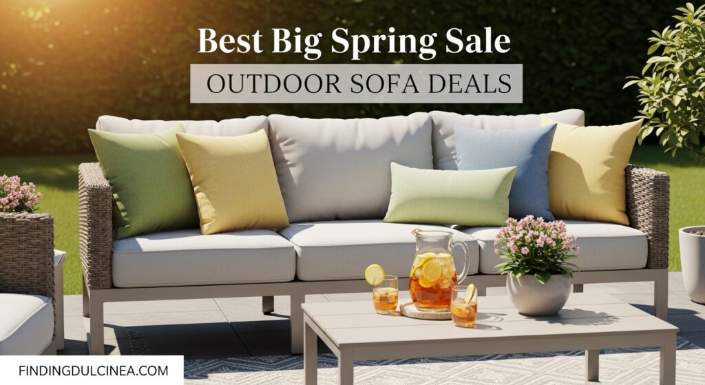 Current image: Best Big Spring Sale Outdoor Sofa Deals