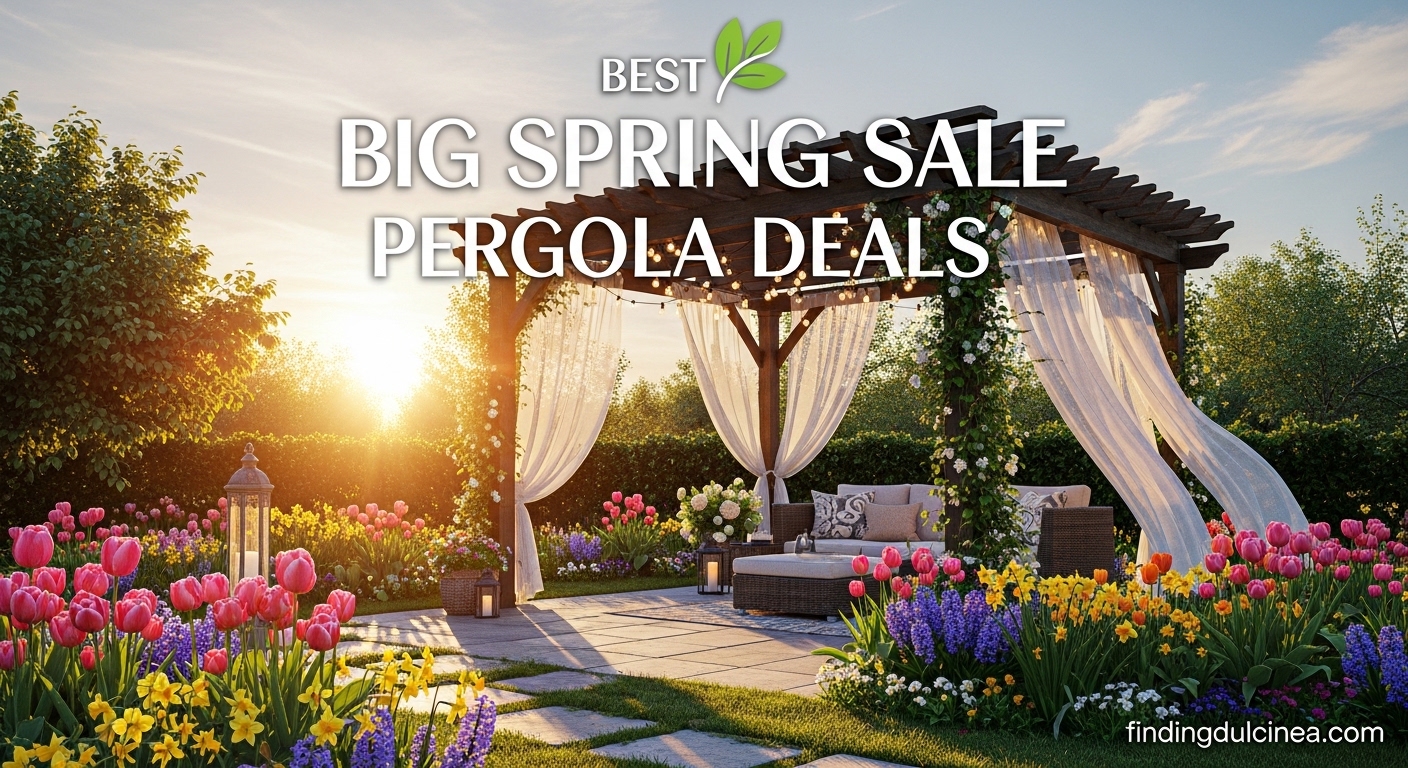 Best Big Spring Sale Pergola Deals