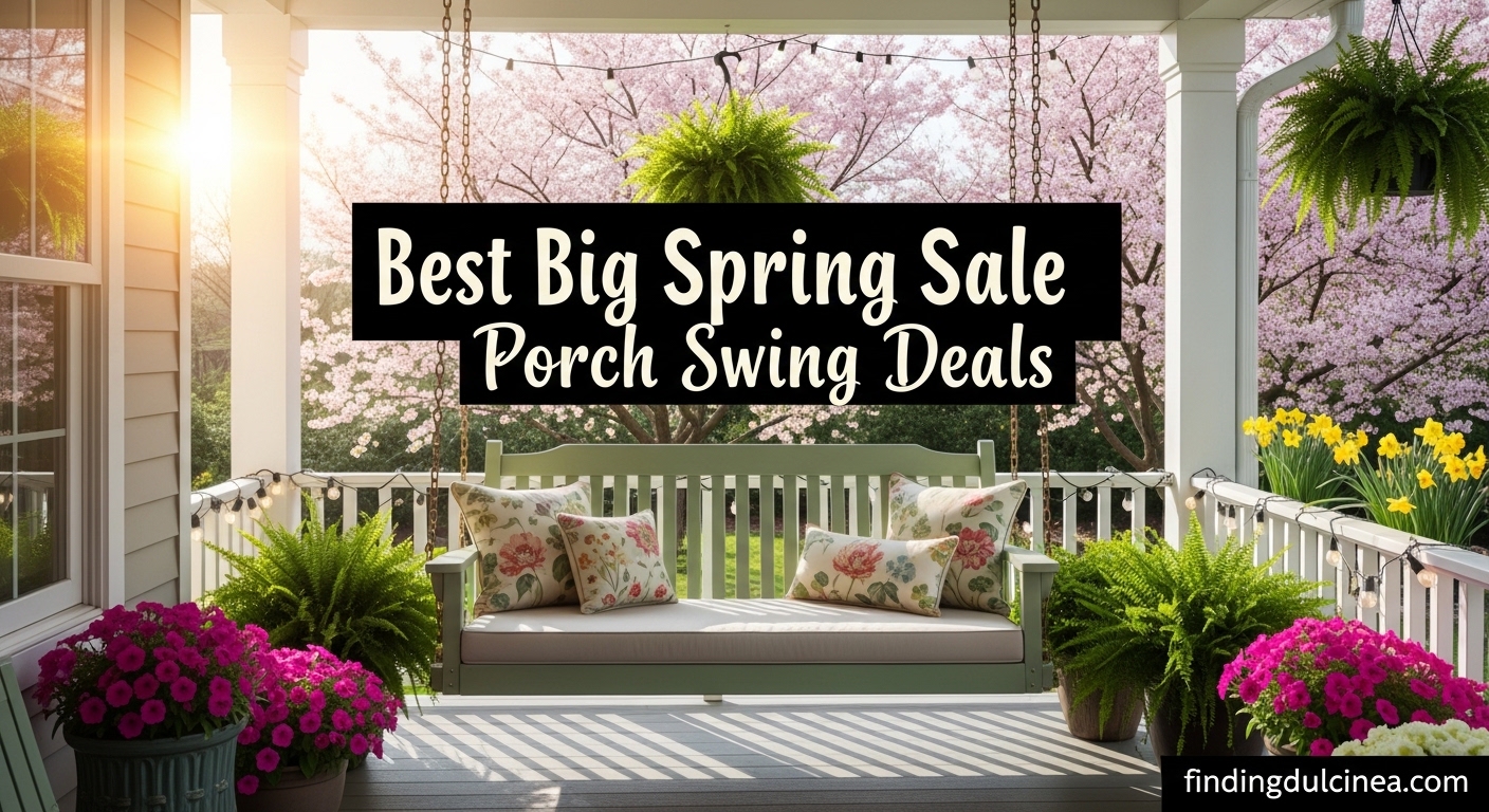 Best Big Spring Sale Porch Swing Deals