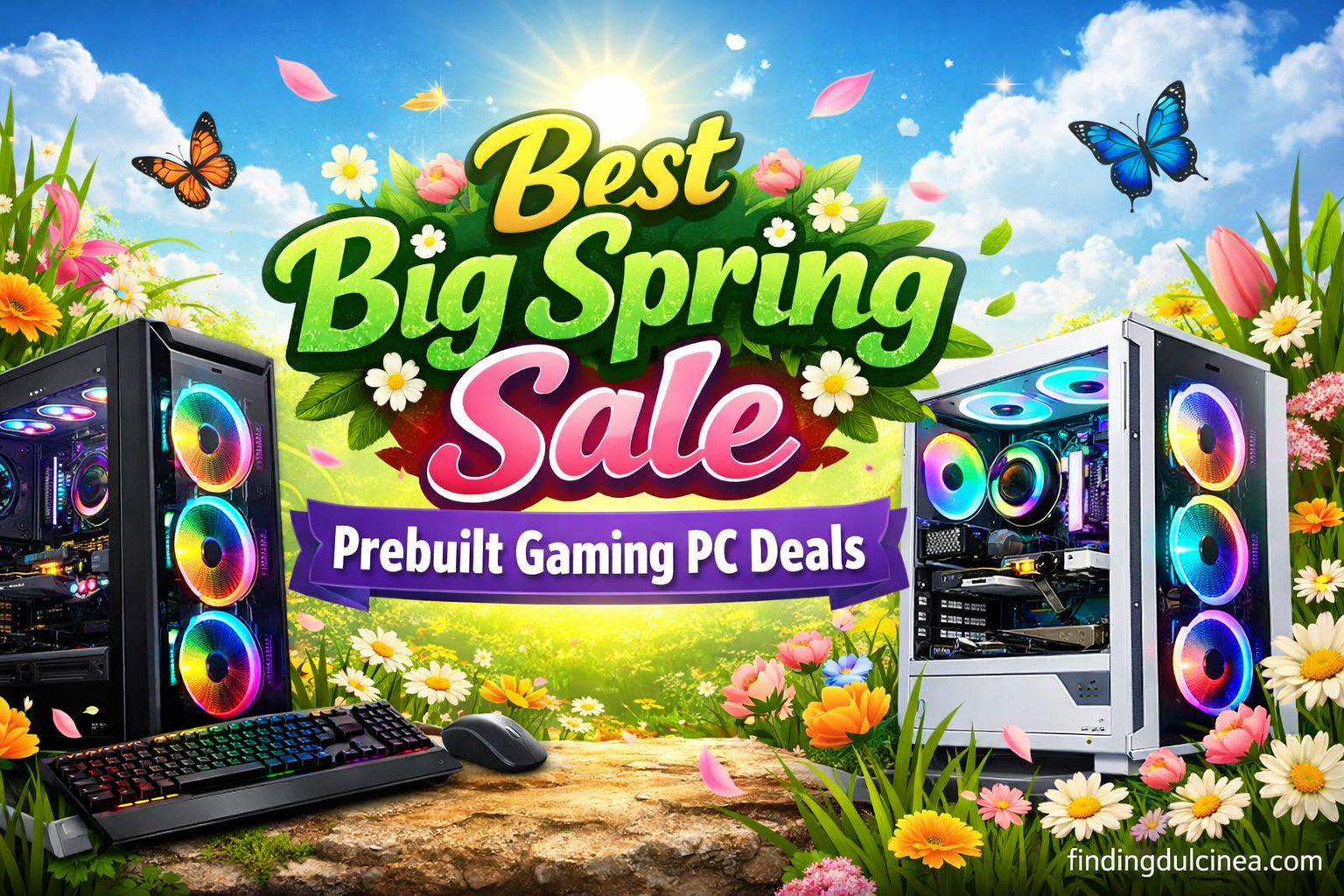 Best Big Spring Sale Prebuilt Gaming PC Deals