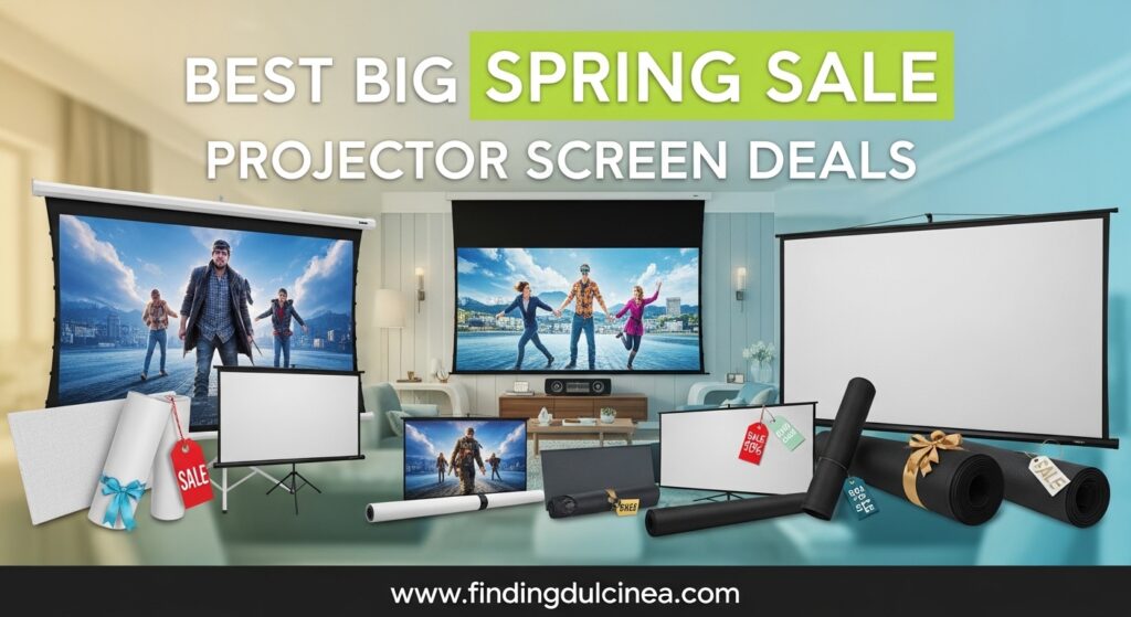 Current image: Best Big Spring Sale Projector Screen Deals