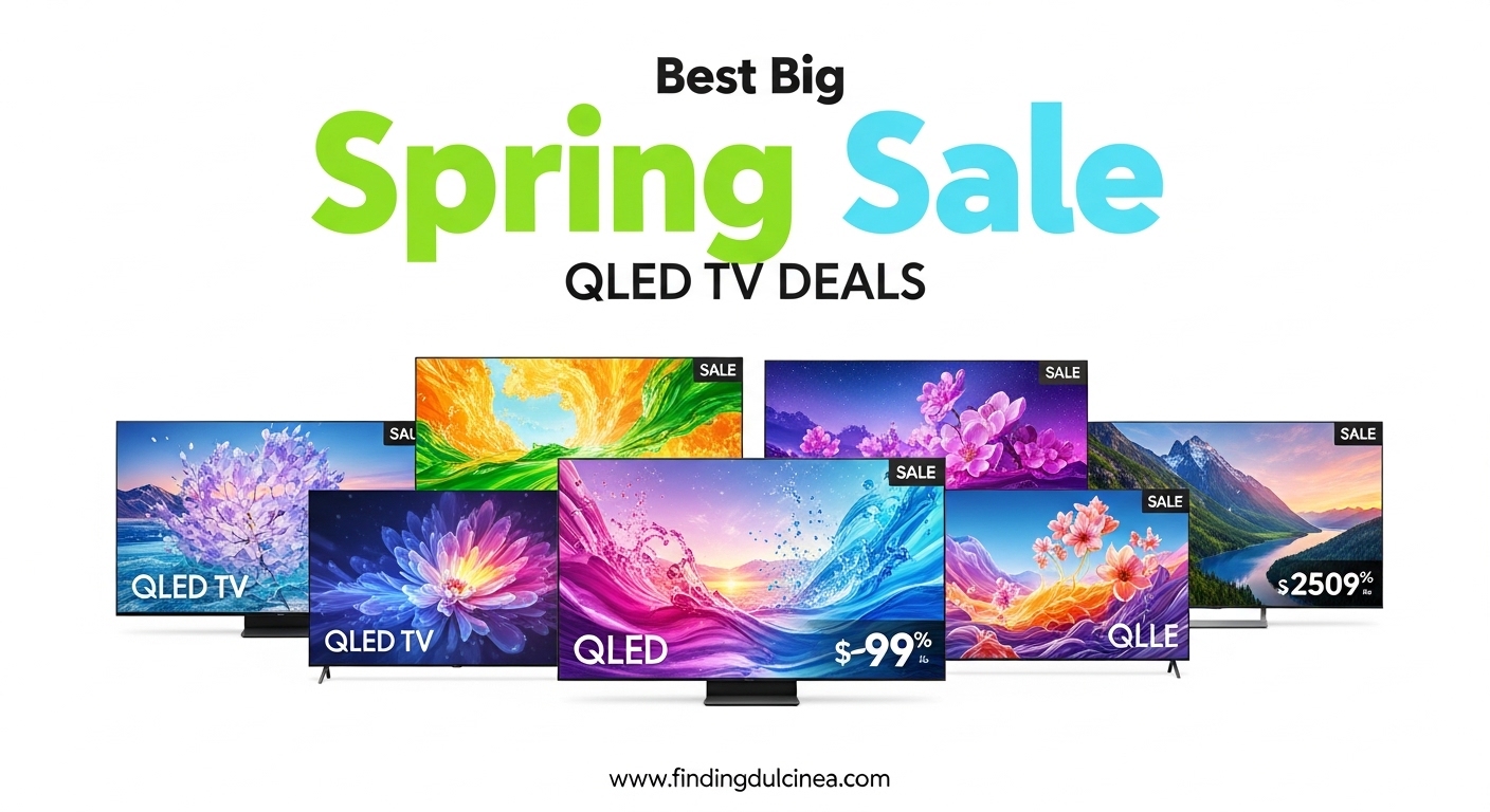 Best Big Spring Sale QLED TV Deals