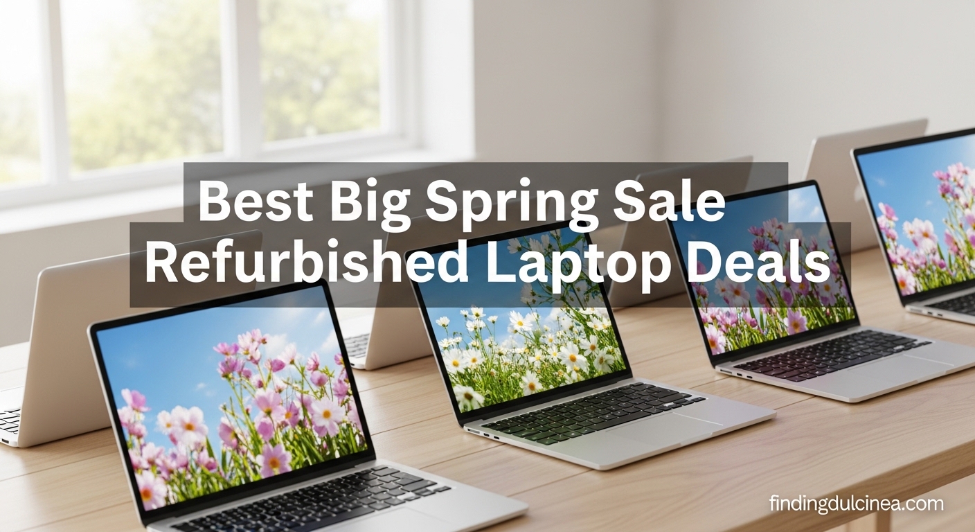 Best Big Spring Sale Refurbished Laptop Deals