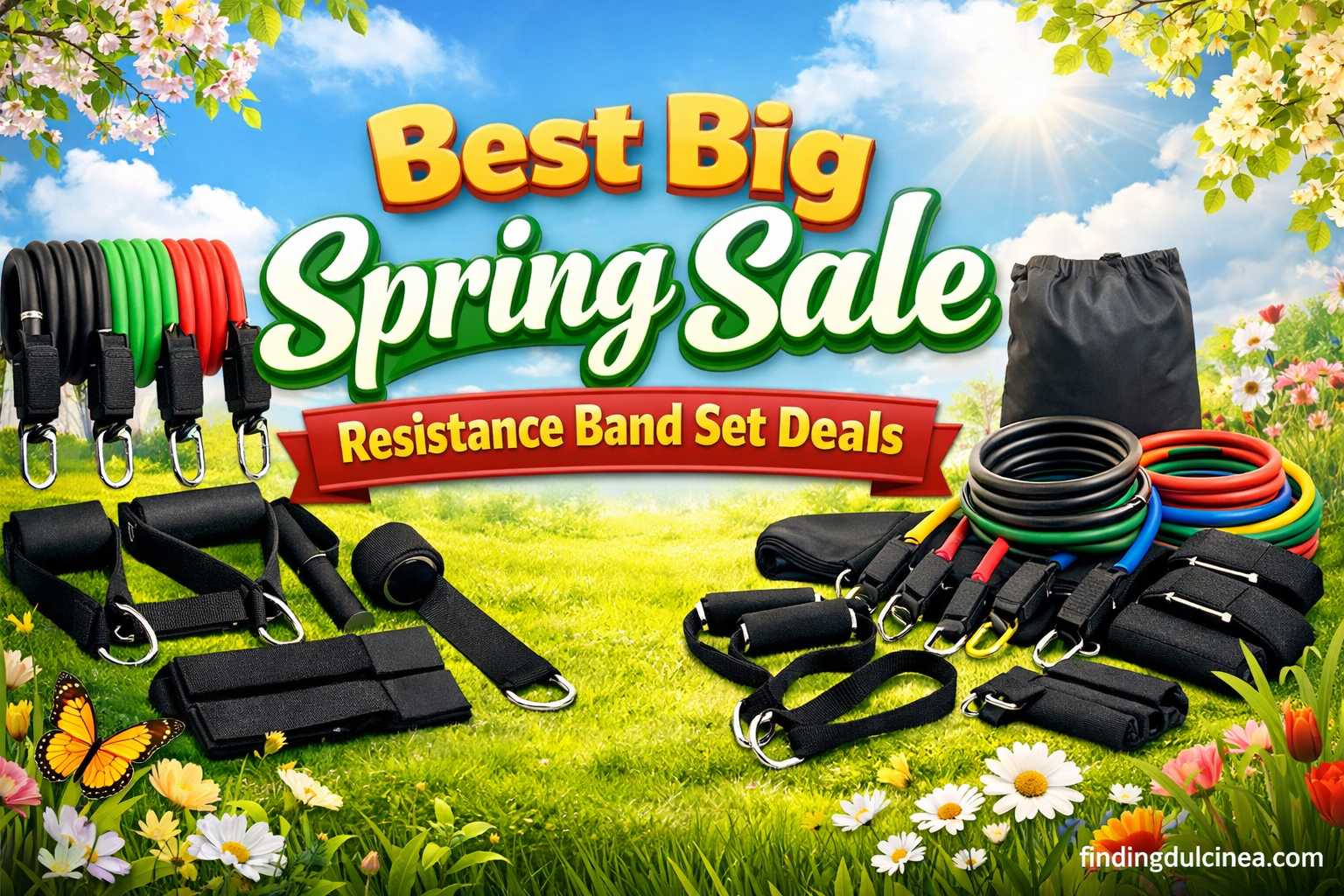 Best Big Spring Sale Resistance Band Set Deals