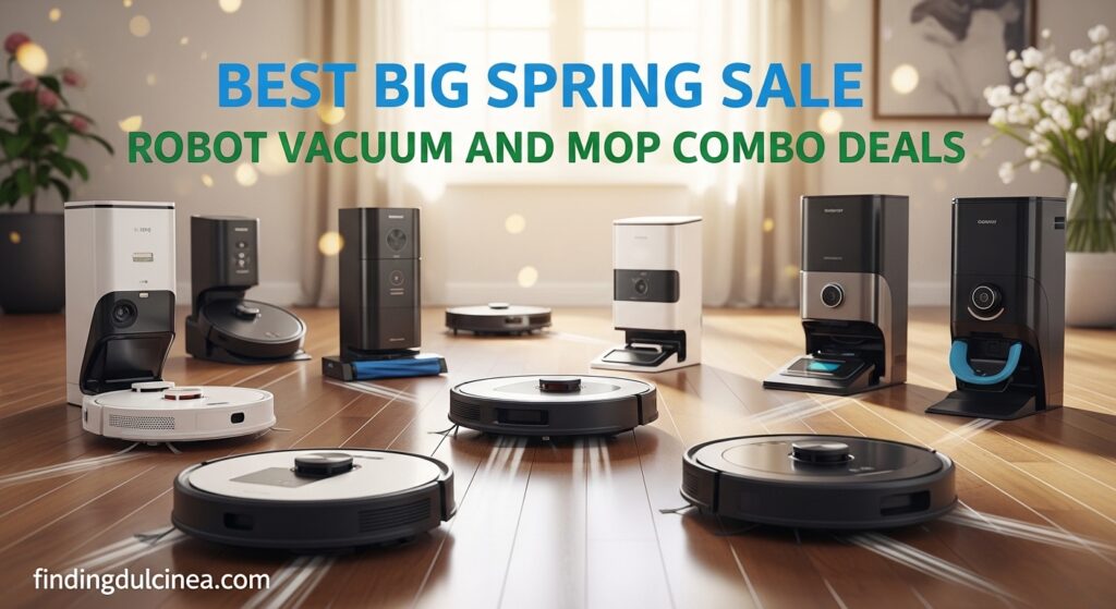 Current image: Best Big Spring Sale Robot Vacuum and Mop Combo Deals