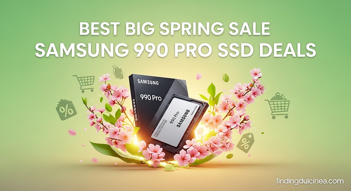 Best Big Spring Sale Samsung 990 Pro SSD Deals