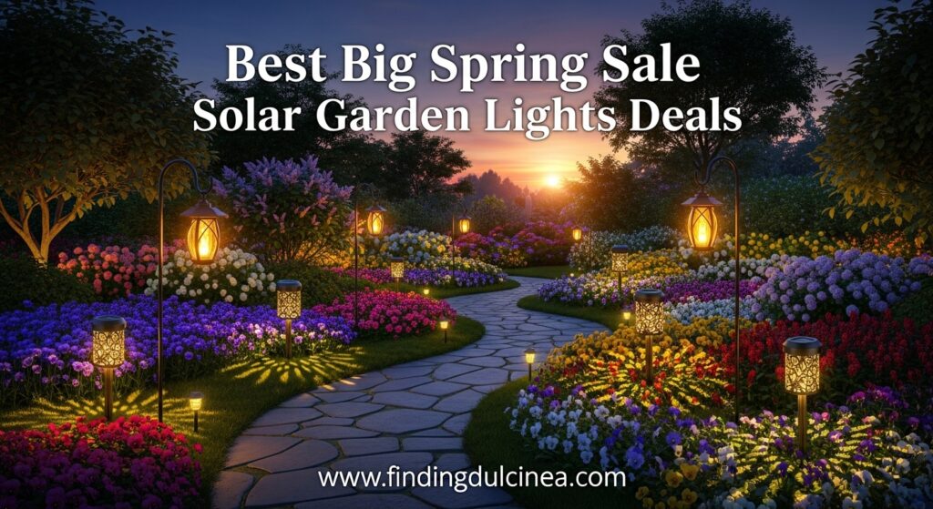 Current image: Best Big Spring Sale Solar Garden Lights Deals