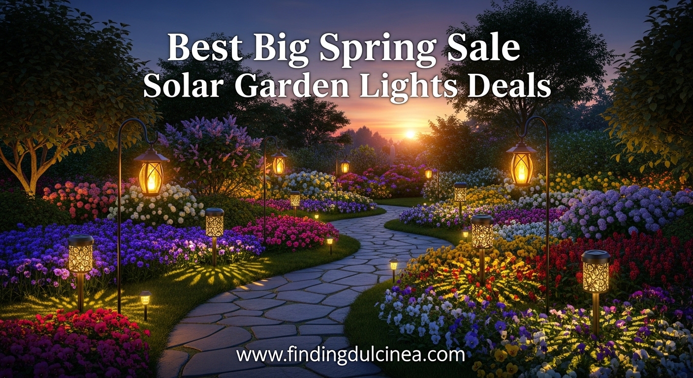 Best Big Spring Sale Solar Garden Lights Deals