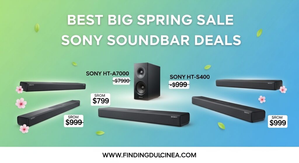 Current image: Best Big Spring Sale Sony Soundbar Deals