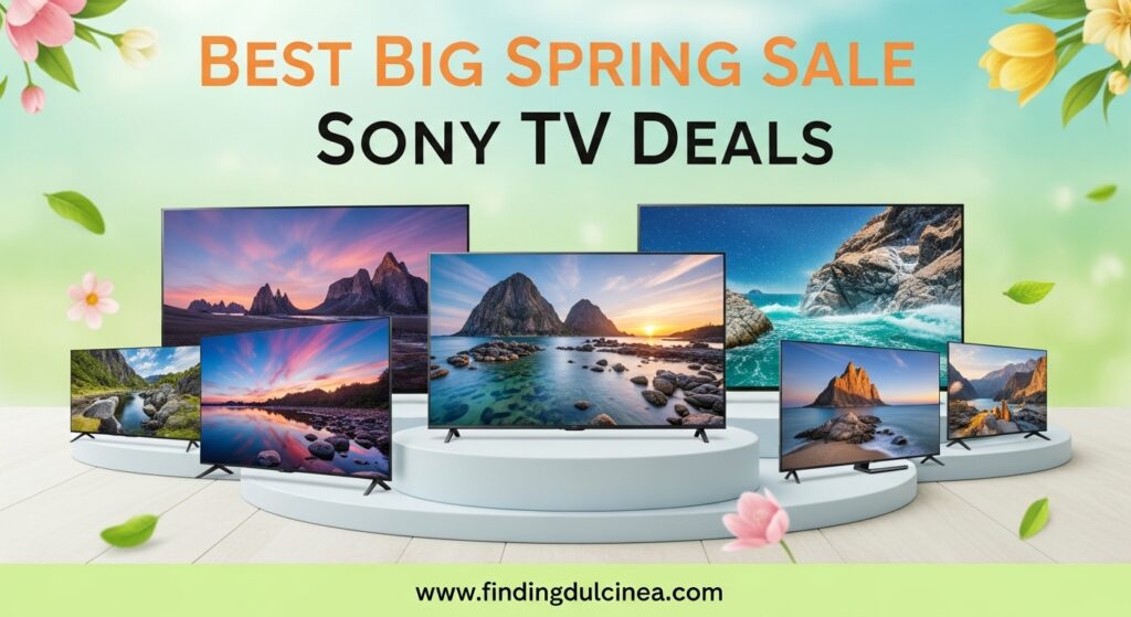 Current image: Best Big Spring Sale Sony TV Deals