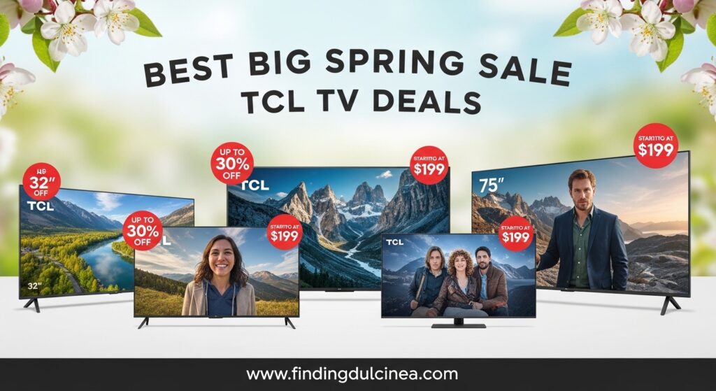 Current image: Best Big Spring Sale TCL TV Deals