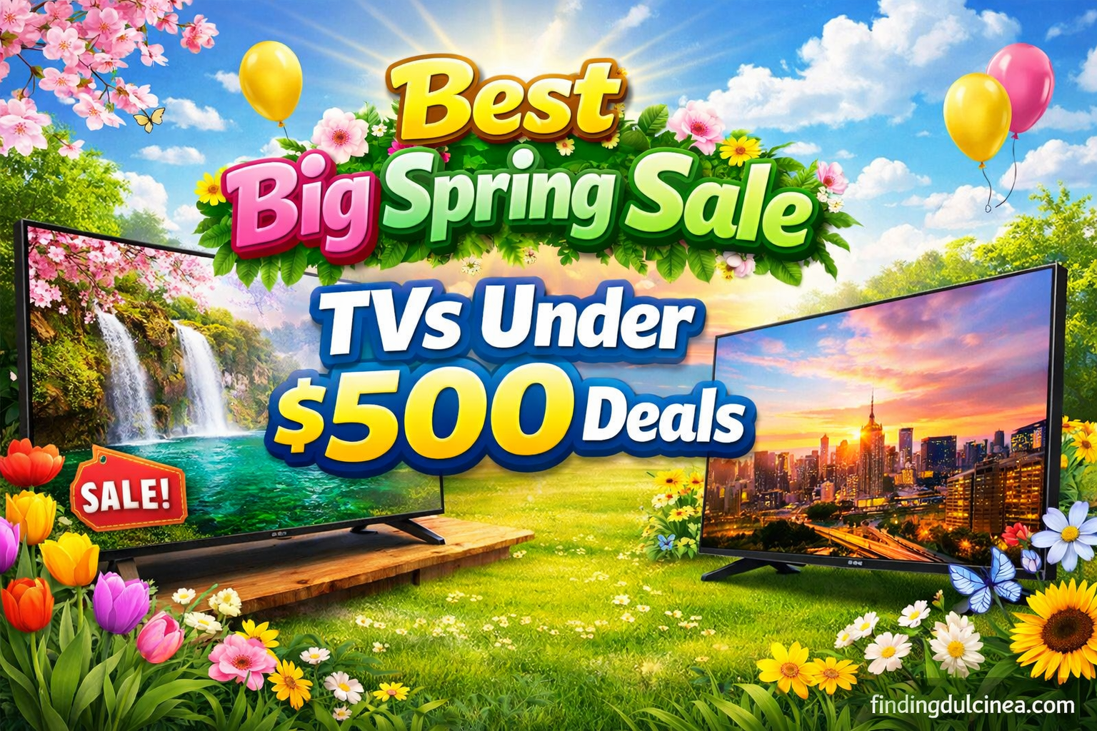 Best Big Spring Sale TV Under $500 Deals