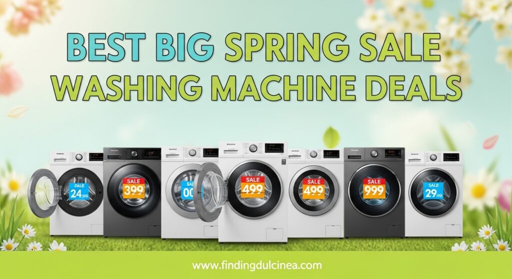 Current image: Best Big Spring Sale Washing Machine Deals