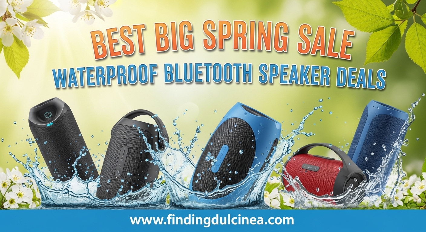 Best Big Spring Sale Waterproof Bluetooth Speaker Deals