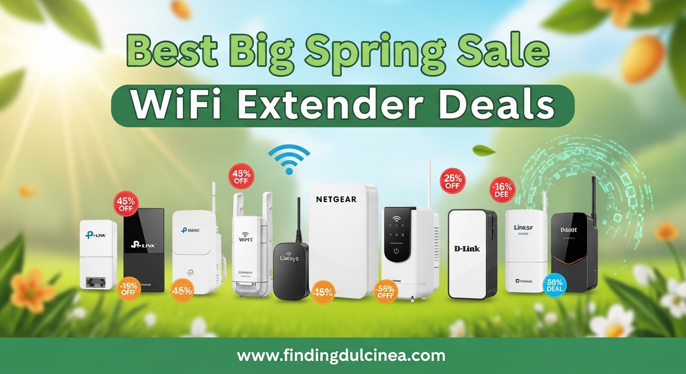 Best Big Spring Sale WiFi Extender Deals