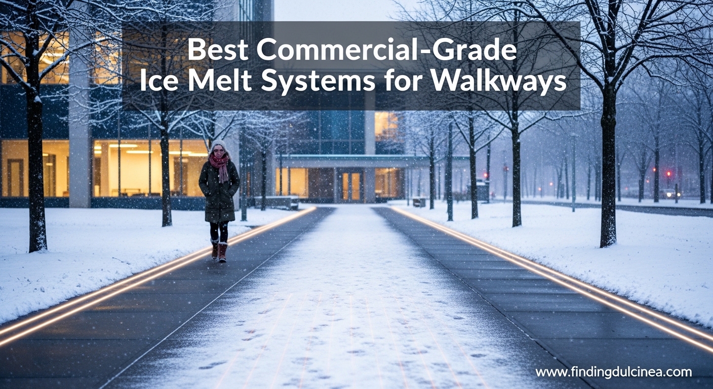 Best Commercial-Grade Ice Melt Systems for Walkways