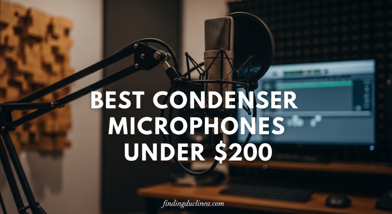 Best Condenser Microphones Under $200