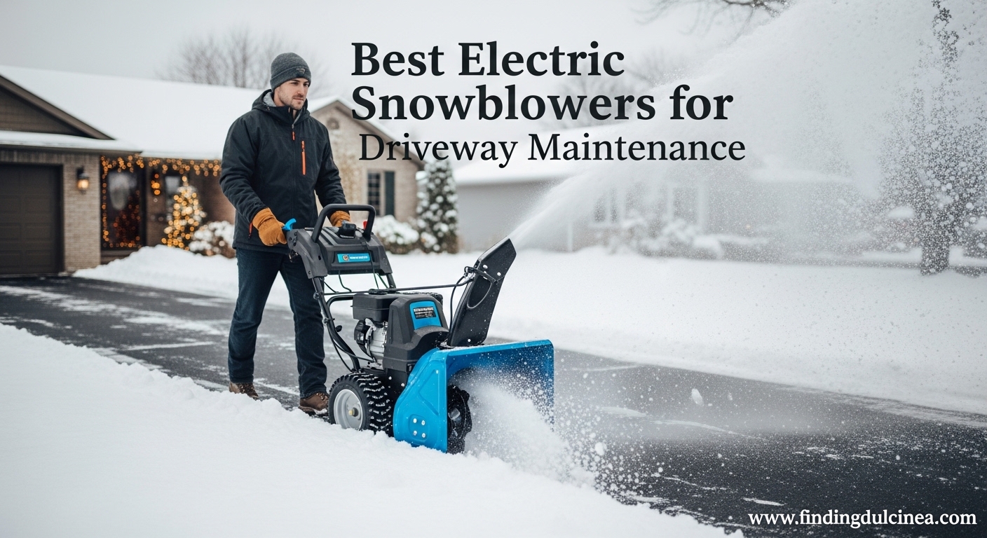 Best Electric Snowblowers for Driveway Maintenance