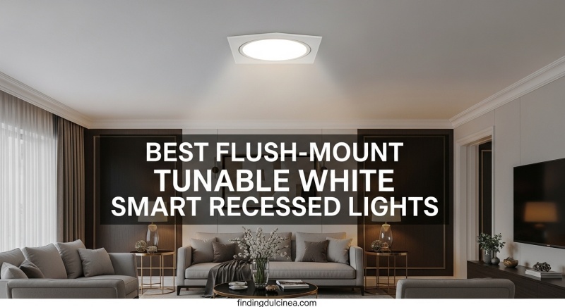 Best Flush-Mount Tunable White Smart Recessed Lights