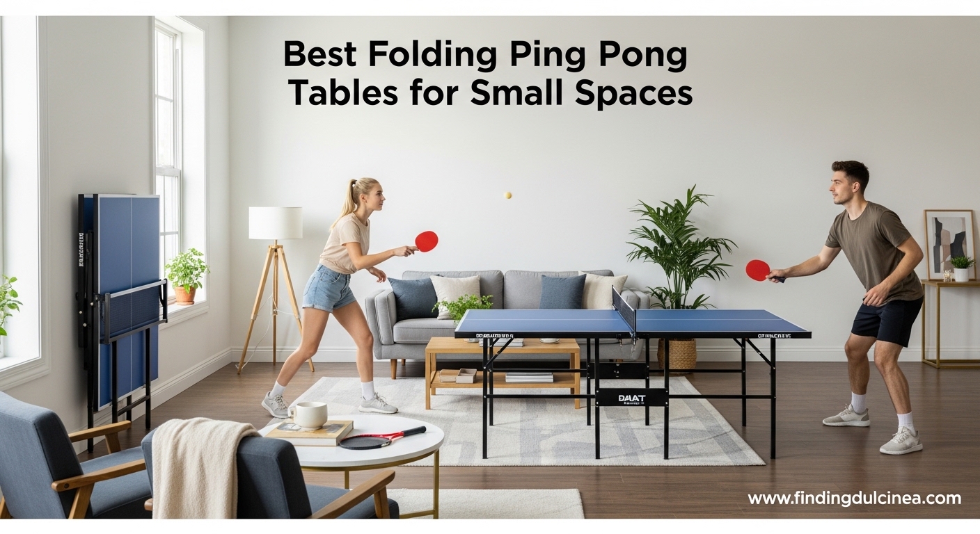 Best Folding Ping Pong Tables for Small Spaces
