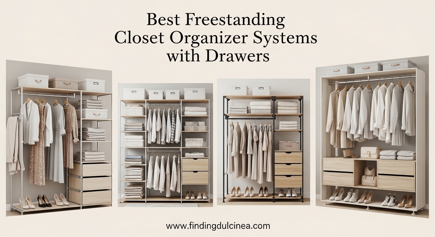 Best Freestanding Closet Organizer Systems with Drawers