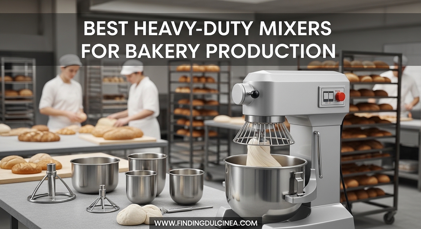 Best Heavy-Duty Mixers for Bakery Production