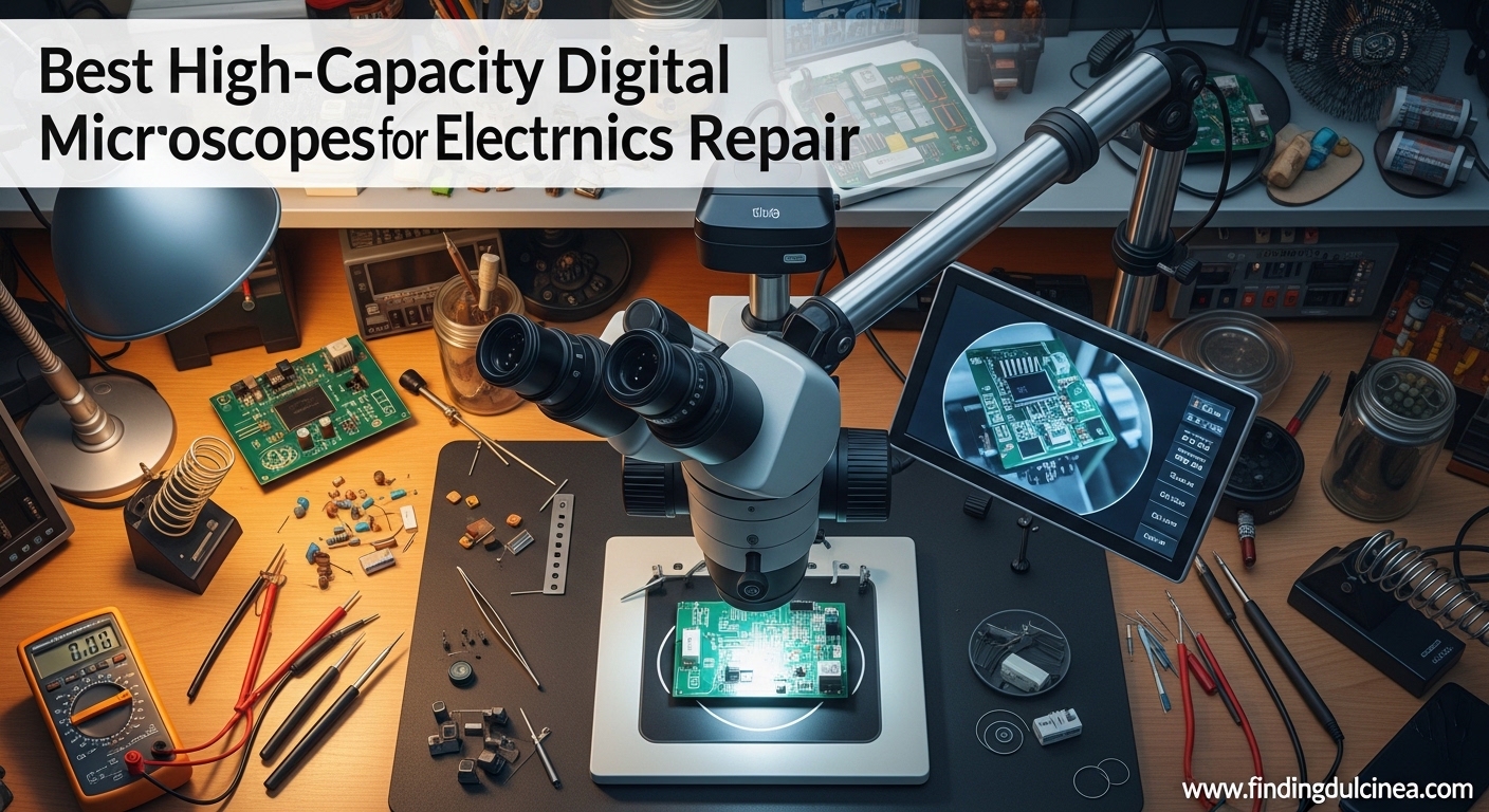 Best High-Capacity Digital Microscopes for Electronics Repair