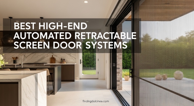 Best High-End Automated Retractable Screen Door Systems