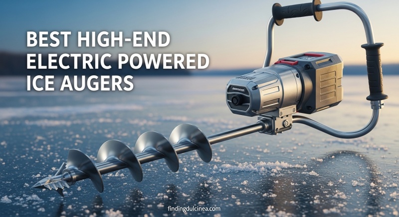 Best High-End Electric Powered Ice Augers