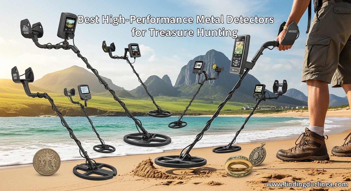 Best High-Performance Metal Detectors for Treasure Hunting