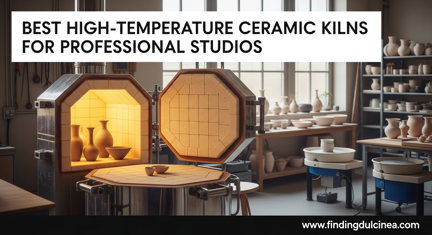 Best High-Temperature Ceramic Kilns for Professional Studios