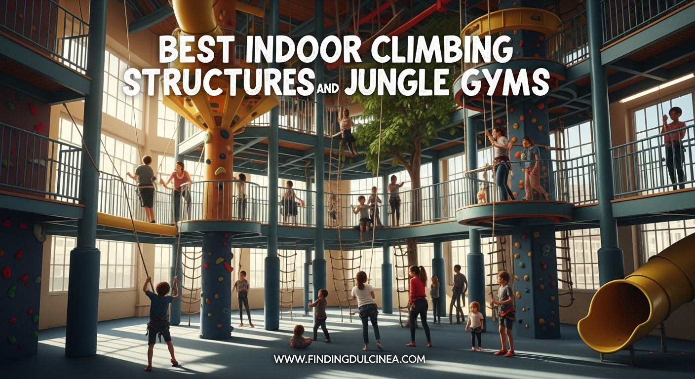 Best Indoor Climbing Structures and Jungle Gyms