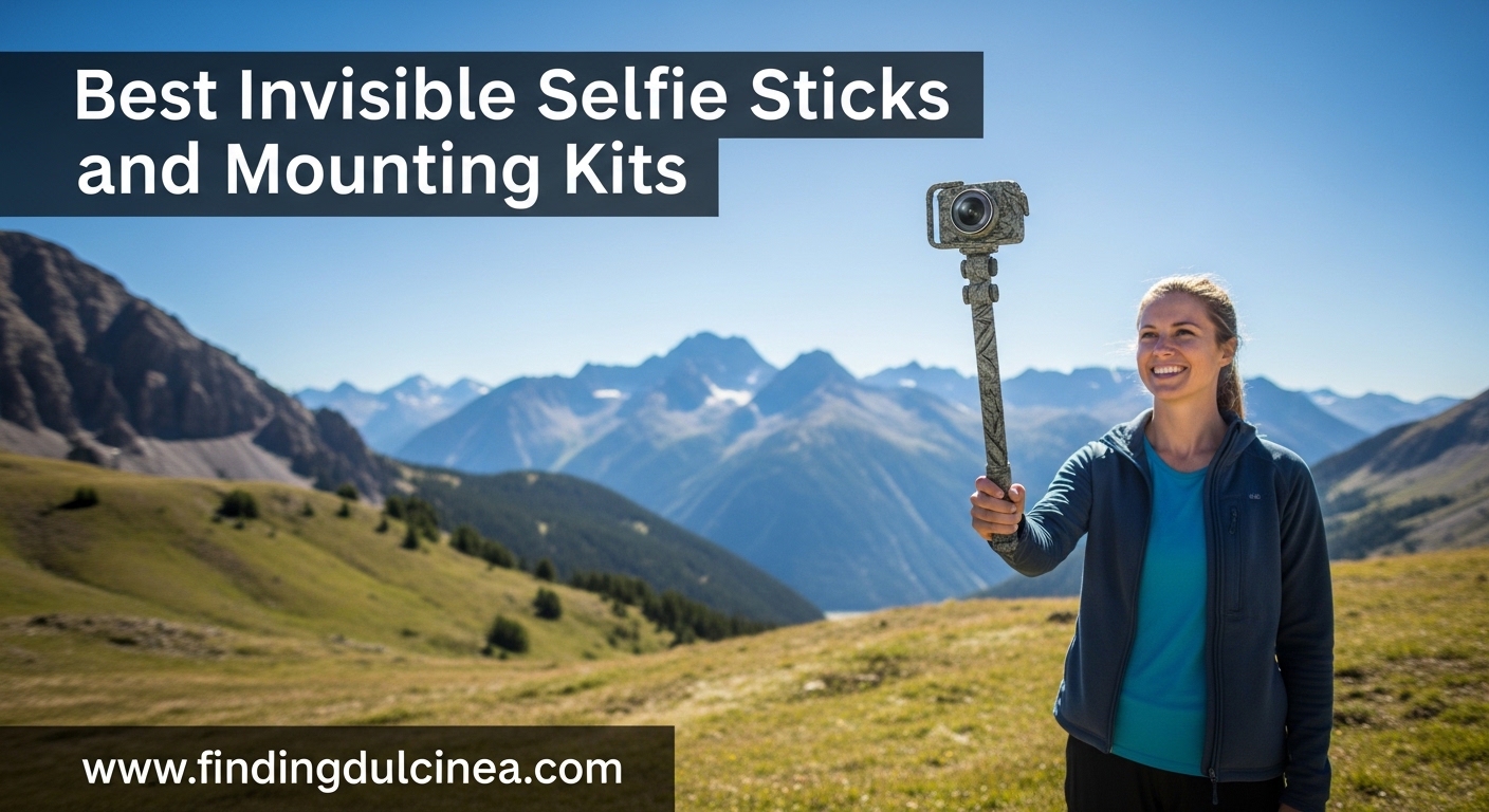 Best Invisible Selfie Sticks and Mounting Kits