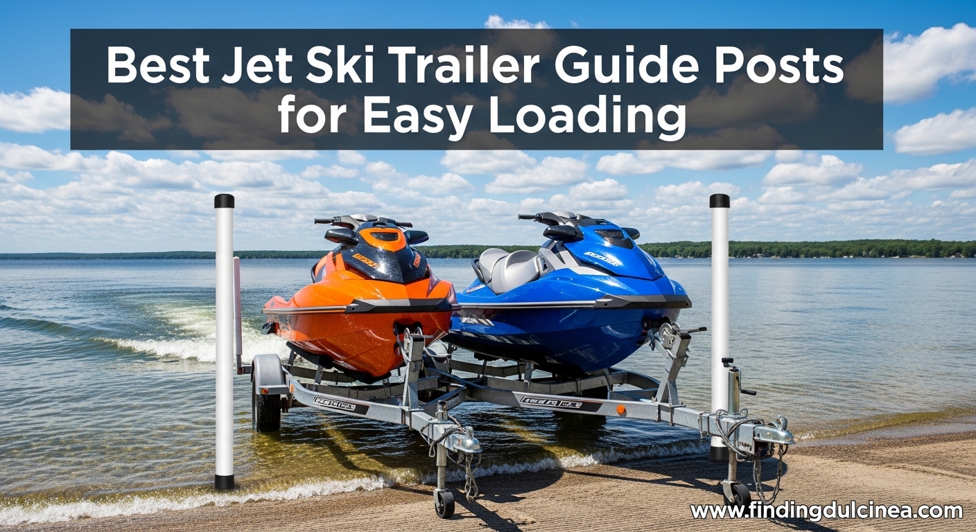 Best Jet Ski Trailer Guide Posts for Easy Loading