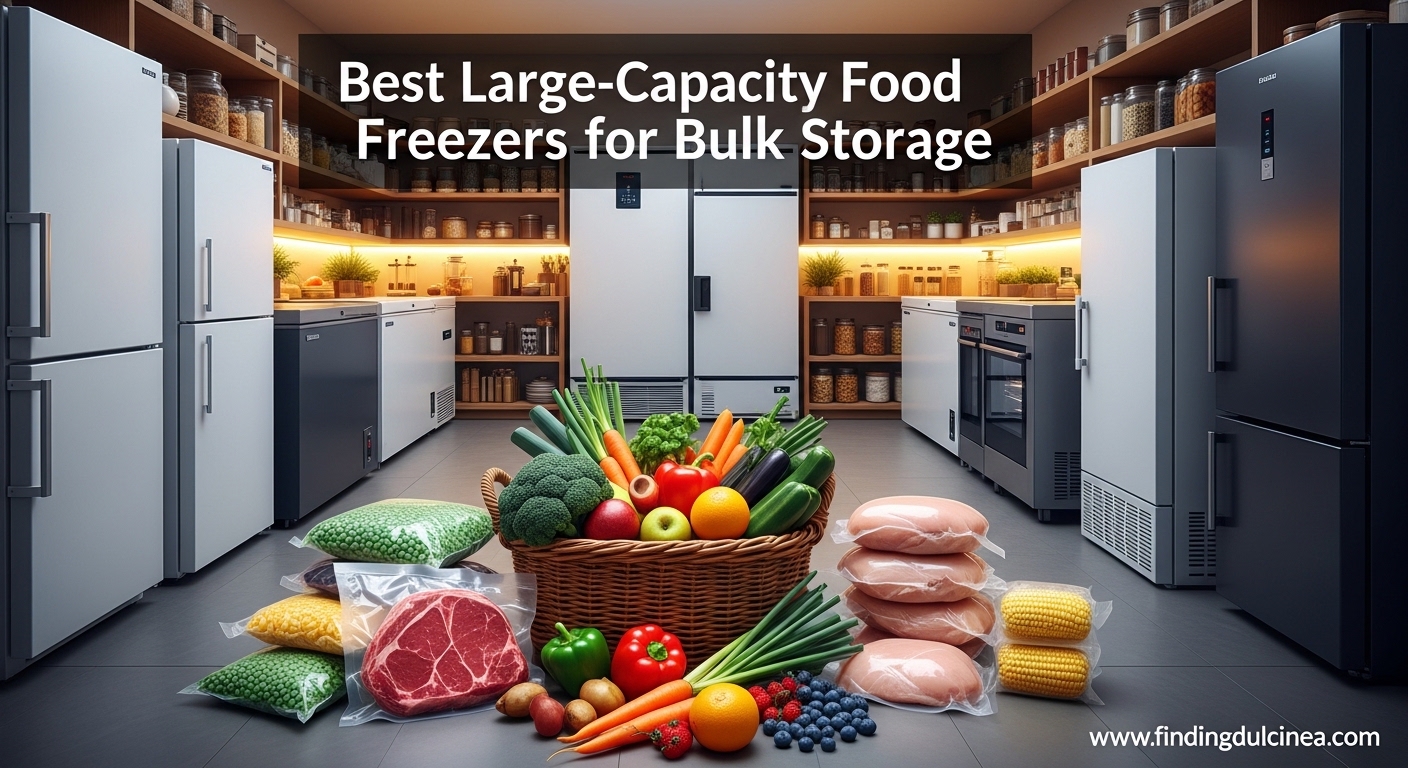 Best Large-Capacity Food Freezers for Bulk Storage