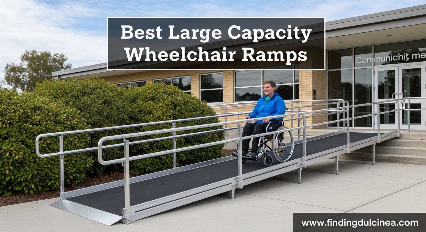 Best Large Capacity Wheelchair Ramps