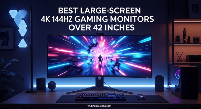 Best Large-Screen 4K 144Hz Gaming Monitors