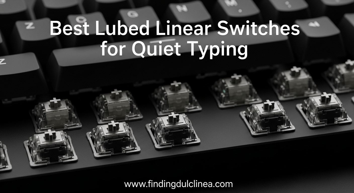 Best Lubed Linear Switches for Quiet Typing