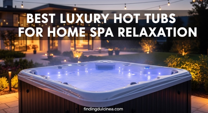Best Luxury Hot Tubs for Home Spa Relaxation