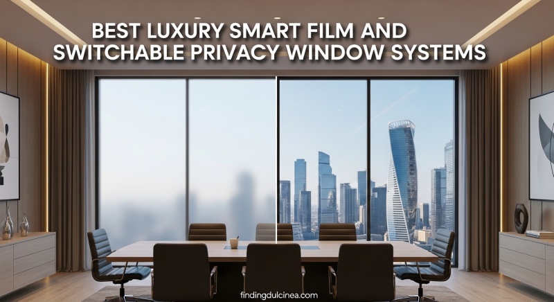 Best Luxury Smart Film and Switchable Privacy Glass Window Systems